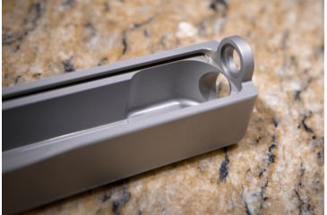 Image of Victory First Glock 19 Gen 1-3 Featureless Pisol Slide, Stainless Steel, Medium, VIC-SLD-G17-03-BLK