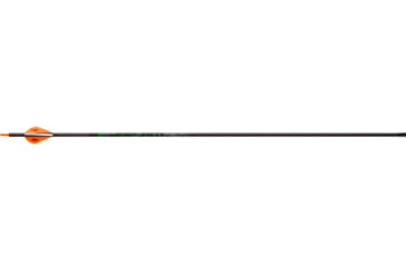 Image of Victory RIP TKO Gamer 400 Fletched Arrows, 6 Pack, 31in, .003in Straightness, Black, RIPTKG-400FB-6