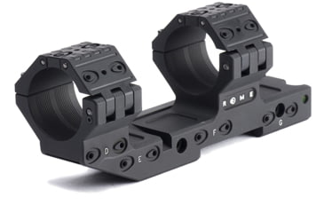 Image of Victrix Armaments Decumanus M2 Rifle Scope Rings - Quick Mount, 30in dia, 32in, Black, M2N00Q.3032