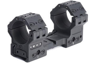 Image of Victrix Armaments HENSOLDT Decumanus H1 Rifle Scope Rings - Key, Black, H1N00K3636