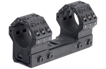 Image of Victrix Armaments HENSOLDT Decumanus H1 Rifle Scope Rings - Key, Black, H1N00K3636