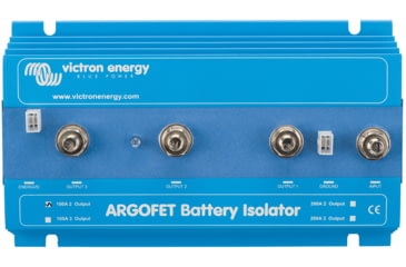 Image of Victron Energy Argo FET Battery Isolator, 100 amps, 2 Batteries, Blue, ARG100201020