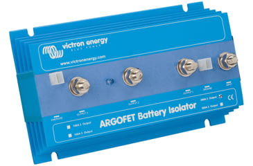 Image of Victron Energy Argo FET Battery Isolator, 200 amps, 2 Batteries, Blue, ARG200201020R