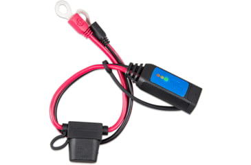 Image of Victron Energy Battery Indicator Eyelet for Blue Smart IP65 Chargers, M8 Eyelet/30 amps ATO Fuse, Red/Black, BPC900120114