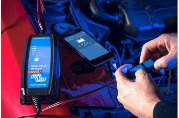 Image of Victron Energy BlueSmart IP65 Charger, 12 volts, 15 amps, Black, BPC121531104R