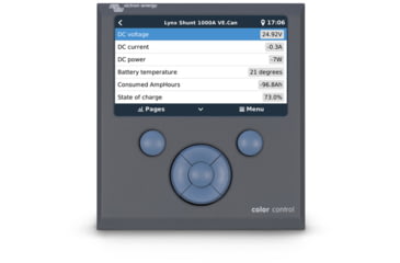 Image of Victron Energy Color Control GX Monitor, Button Control, Grey, BPP010300100R