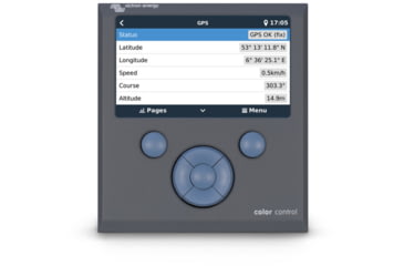 Image of Victron Energy Color Control GX Monitor, Button Control, Grey, BPP010300100R
