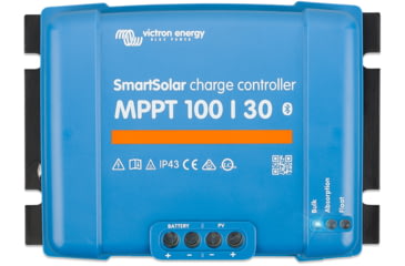 Image of Victron Energy SmartSolar MPPT Charge Controller, 100V, 30 amps, Blue, SCC110030210