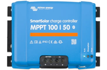 Image of Victron Energy SmartSolar MPPT Charge Controller, 100V, 50 amps, Blue, SCC110050210