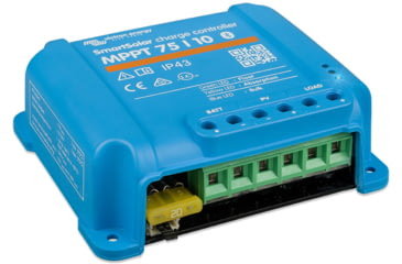 Image of Victron Energy SmartSolar MPPT Charge Controller, 75V, 10 amps, Blue, SCC075010060R