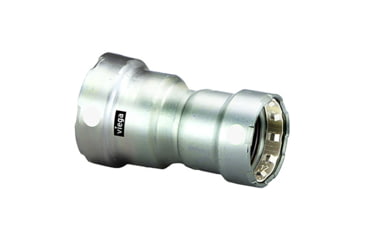 Image of Viega MegaPress 1in x 3/4in Stainless Steel 304 Reducer - Double Press Connection - Smart Connect Technology, 95340