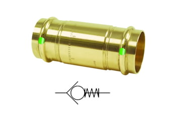 Image of Viega ProPress 1-1/2in Zero Lead Check Valve - Double Press Connection - Smart Connect Technology, 79055