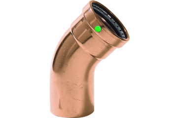 Image of Viega ProPress XL - 2-1/2in - 45 degrees Copper Elbow - Street/Press Connection - Smart Connect Technology, 20668