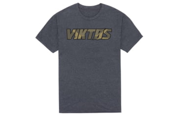 Image of Viktos Brushstroke Tee T-Shirt - Mens, Charcoal Heather, 2XL, 1812906