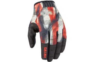 Image of Viktos Leo Vented Glove - Mens, Red/White/Blue, Medium, 1205203