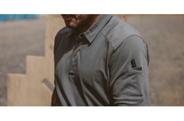 Image of Viktos Range Trainer Coolmax Polo Mens, Greyman, Extra Large, 1811205