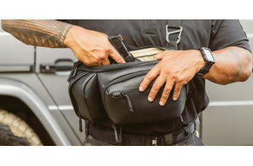 Image of Viktos Upscale2 Leather Sling Bag, Black, OSFA, 2101801