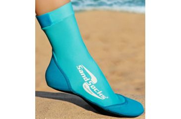 Image of Sand Socks Soft Soled Watersport Sock - Womens-Marine Blue-X-Small