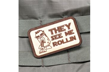 Image of R2-D2 Rollin Star Wars Morale Patch