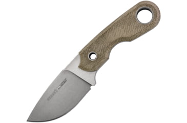 Image of Viper Berus 1 Fixed Blade Green Knife, 2.5 stonewash finish Bohler M390 stainless drop p, Green canvas micarta handle, VT4012CG
