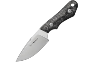 Image of Viper Handy Fixed Blade Knife by Fabrizio Silvestrelli, 4.5in, CMP MagnaCut, Satin Blade, Dark Matter Carbon Fiber Handle, VT4038FCM