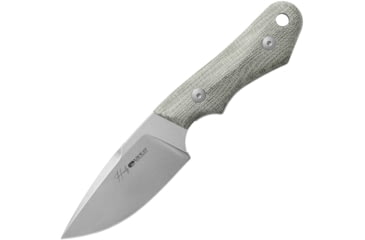Image of Viper Handy Fixed Blade Knife by Fabrizio Silvestrelli, 4.5in, CMP MagnaCut, Stonewashed Blade, Green Canvas Micarta Handle, VT4040CG