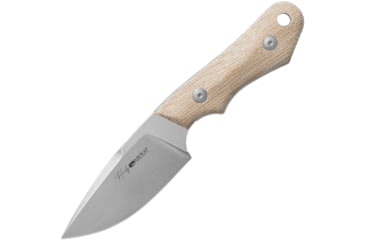 Image of Viper Handy Fixed Blade Knife by Fabrizio Silvestrelli, 4.5in, CMP MagnaCut, Stonewashed Blade, Natural Canvas Micarta Handle, VT4040CN