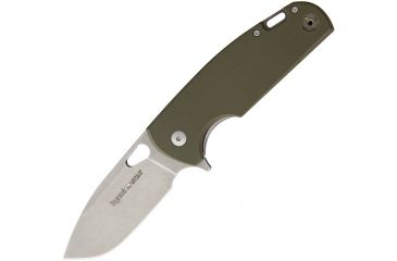 Image of Viper Kyomi Stonewash G-10 Folding Knife, Green, V5940GG