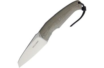 Image of Viper Novis Linerlock Folding Knife, 4in Closed, 3in Satin Bohler M390 SS Blade, Green Canvas Micarta Handle, Black Leather Pouch, V5972CV