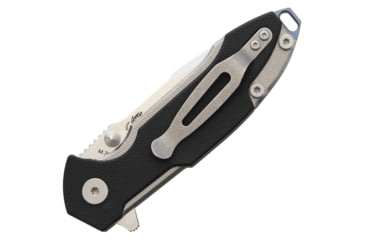 Image of Viper Storm Linerlock Folding Knife, Storm Linerlock, 4.5in Closed, 3in Satin Bohler M390 SS Drop Point, Black G10 Handle, Thumb Stud, Pocket Clip, Designed By Rick Hinderer, V5954GB