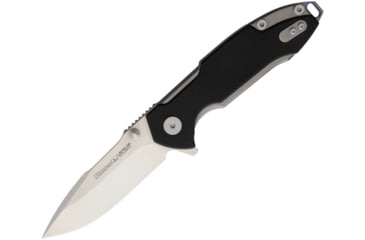 Image of Viper Storm Linerlock Folding Knife, Storm Linerlock, 4.5in Closed, 3in Satin Bohler M390 SS Drop Point, Black G10 Handle, Thumb Stud, Pocket Clip, Designed By Rick Hinderer, V5954GB