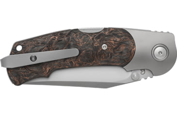 Image of Viper Turn Dark Matter LE Folding Knife, 4.25in Closed, 3.25in Bead Blast Bohler M390 SS Blade, Dark Matter Copper Carbon Fiber Handle, V5986FCC