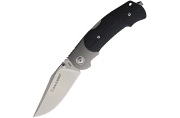 Image of Viper TURN Lockback Folding Knife, 3.25 satin finish Bohler M390 stainless blade, Black G10 handle, V5986GB