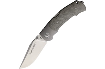 Image of Viper TURN Lockback Folding Knife, 3.25 satin finish Bohler M390 stainless blade, Green canvas micarta handle, V5986CG