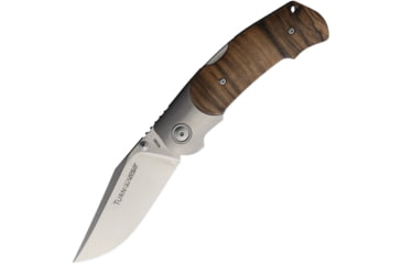 Image of Viper TURN Lockback Folding Knife, 3.25 satin finish Bohler M390 stainless blade, Walnut handle, V5986NO