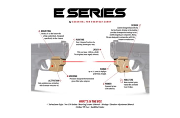 Image of Viridian Weapon Technologies E Series Springfield Hellcat Pro Red Laser, Black, 912-0084