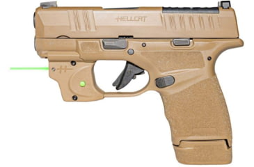 Image of Viridian 912-0085 Green Laser Sight For Springfield Hellcat Pro E-Series Flat Da 9120085