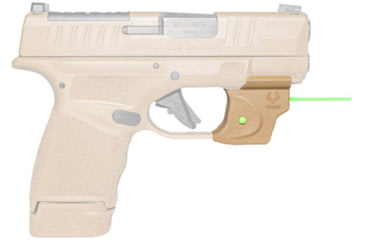 Image of Viridian Weapon Technologies E Series Hellcat Pro Green Laser, FDE, 912-0085