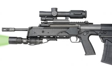 Image of Viridian V300 Powered Zoom Green LED Flashlight,250 Yard Range w/3 Mounts and Pressure Switch 980-0001