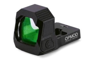 Image of Viridian OPMOD Omega 1x22-26mm Reflex Sight, Full Size Green 3 MOA Dot, Black, 981-0123