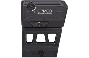Image of Viridian OPMOD Omega Closed Emitter Green Dot Sight, ACRO Mounting w/RMR adapter And High Picatinny Mount, Black, 981-0061