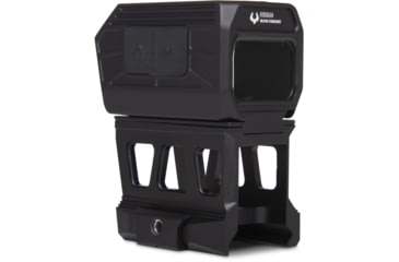 Image of Viridian OPMOD Omega Closed Emitter Green Dot Sight, ACRO Mounting w/RMR adapter And High Picatinny Mount, Black, 981-0061