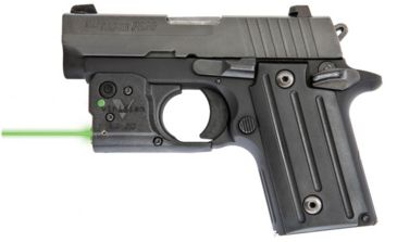 Image of Viridian Reactor 5 Green Laser Sight For Sig P238/938, with ECR and Holster