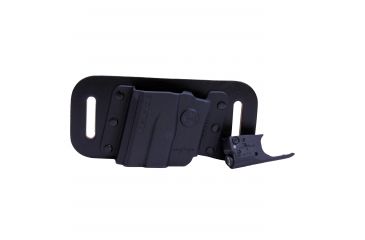 Image of Viridian Reactor TL Tactical light for Glock 26/27 featuring ECR and Radiance, w/ Hybrid Belt Holster, Black, RTL-G19/23