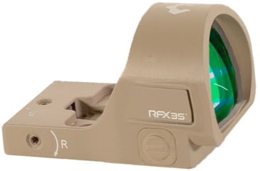 Image of Viridian RFX35 Green Dot Reflex Sight, Flat Dark Earth, 3 MOA
