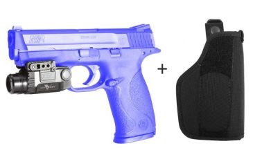 Image of Viridian X5L GEN2 Universal Green Laser Sight w/ Viridian Nylon Holster for Large Frame Autos, GEN2X5L-KIT