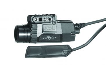 Image of Viridian X5L GEN2 Universal Green Laser Sight, 178 Lumen Tactical Light w/Remote Switch for Rifles/Shotguns, Black, X5L-RS