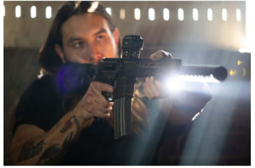 Image of Viridian Weapon Technologies 4LUX 2K Angled Foregrip, M-LOK, 2000 Lumens, Black, 912-0089