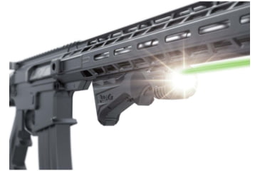 Image of Viridian Weapon Technologies 4LUX 2K w/ Green Laser, Angled Foregrip, MLOK, 2000 Lumens, Black, 912-0090