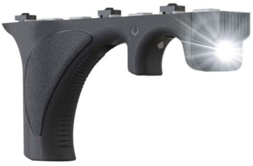 Image of Viridian Weapon Technologies 4LUX Close Quarters 400 Lumen Grip Light, Ergonomic Grip, M-LOK, Black, 912-0072